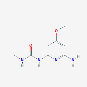 1-(6-Amino-4-methoxy-pyridin-2-yl)-3-methyl-urea