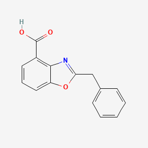 2-Benzylbenzoxazole-4-carboxylic acid