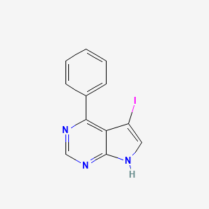 5-iodo-4-phenyl-7H-pyrrolo[2,3-d]pyrimidine