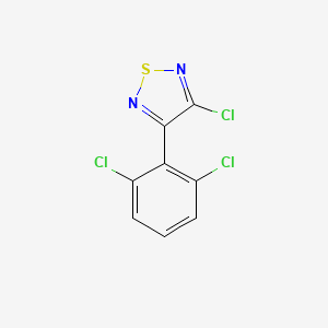 3-Chloro-4-(2,6-dichlorophenyl)-1,2,5-thiadiazole