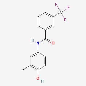 N-(4-hydroxy-3-methylphenyl)-3-(trifluoromethyl)benzamide