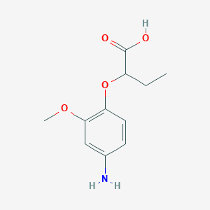 Ethyl (2-methoxy-4-aminophenoxy)acetic acid