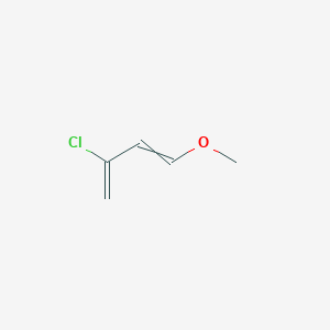 molecular formula C5H7ClO B8423060 3-Chloro-1-methoxybuta-1,3-diene CAS No. 53144-32-4