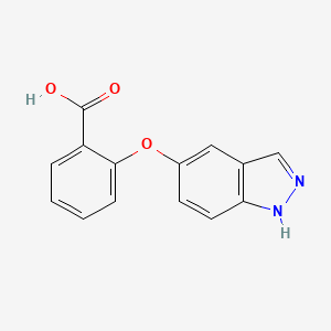2-(1H-indazol-5-yloxy)benzoic acid