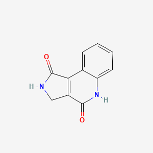 2,3-dihydro-4-hydroxy-1H-pyrrolo[3,4-c]quinolin-1-one