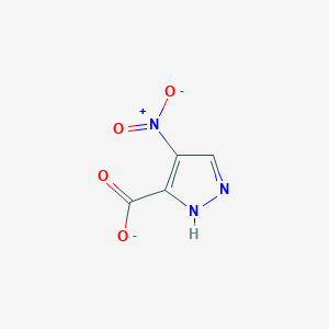 4-nitro-1H-pyrazole-3-carboxylate