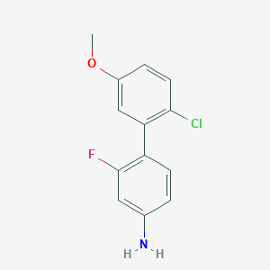 2'-Chloro-2-fluoro-5'-methoxybiphenyl-4-amine