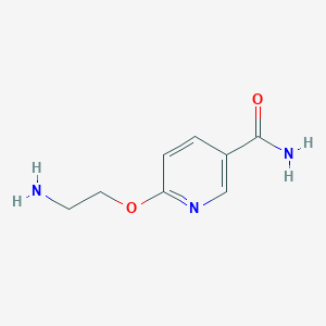 6-(2-Aminoethoxy)-nicotinic acid amide