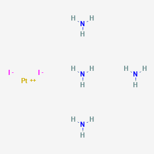 molecular formula H12I2N4Pt B084233 Tetraammineplatinum diiodide CAS No. 14708-49-7