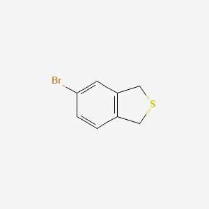 molecular formula C8H7BrS B8423309 5-Bromo-1,3-dihydro-benzo[c]thiophene 