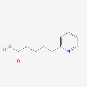 molecular formula C10H13NO2 B8423442 5-pyridin-2-ylpentanoic Acid CAS No. 91843-29-7