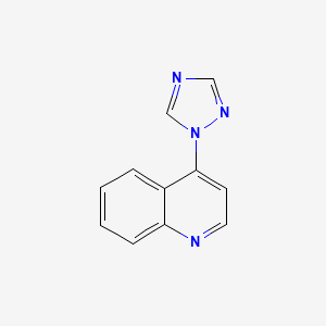 4-(1H-1,2,4-triazole-1-yl)-quinoline