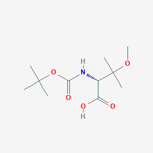 (R)-2-((tert-butoxycarbonyl)amino)-3-methoxy-3-methylbutanoic acid