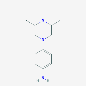 4-(3,4,5-Trimethyl-piperazin-1-yl)-phenylamine