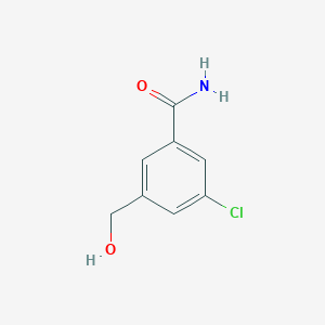 3-Chloro-5-(hydroxymethyl)benzamide