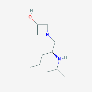 (S)-1-(2-(isopropylamino)pentyl)azetidin-3-ol