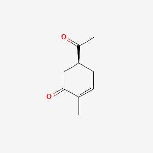 (5S)-5-acetyl-2-methyl-2-cyclohexen-1-one