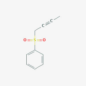 molecular formula C10H10O2S B084238 Sulfone, 2-butynyl phenyl CAS No. 13603-84-4