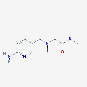2-[(6-amino-pyridin-3-ylmethyl)-methyl-amino]-N,N-dimethyl-acetamide