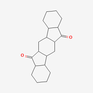 1,2,3,4,4a,4b,5,5a,6a,7,8,9,10,10a,10b,11,11a,12a-Octadecahydroindeno[1,2-b]fluorene-6,12-dione