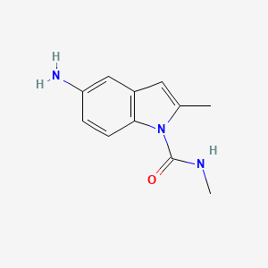 5-Amino-2-methylindole-1-carboxylic acid methylamide