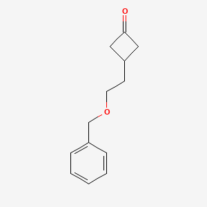 3-(Benzyloxyethyl)cyclobutanone