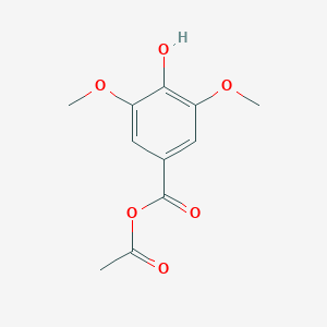 molecular formula C11H12O6 B8424229 O-Acetylsyringic Acid 