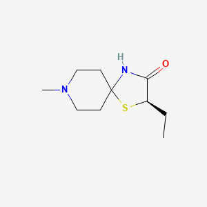 (R)-2-Ethyl-8-methyl-1-thia-4,8-diaza-spiro[4.5]decan-3-one