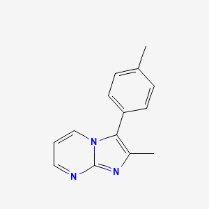 2-Methyl-3-(p-tolyl)imidazo[1,2-a]pyrimidine