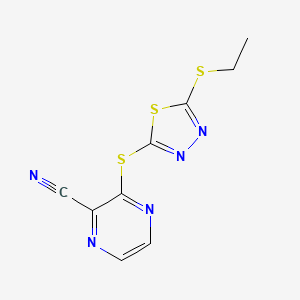 molecular formula C9H7N5S3 B8424541 LCAT activator compound A 
