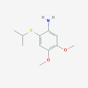2-Isopropylthio-4,5-dimethoxyaniline