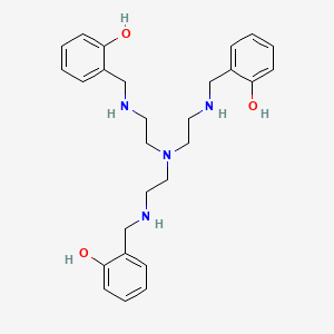 molecular formula C27H36N4O3 B8424741 Tris[2-(salicylamino)ethyl]amine 