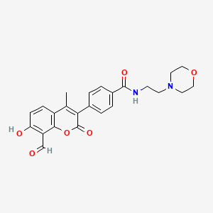 molecular formula C24H24N2O6 B8425199 IRE1|A kinase-IN-9 