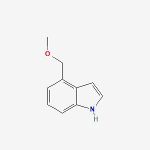 molecular formula C10H11NO B8425275 4-Methoxymethyl-indole 