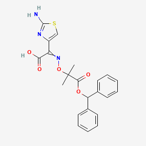 2-(2-Amino-4-thiazolyl)-2-(1-diphenylmethoxycarbonyl-1-methylethoxy)iminoacetic acid