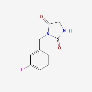 3-(3-Iodobenzyl)imidazolidine-2,4-dione