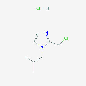 2-Chloromethyl-1-isobutylimidazole hydrochloride