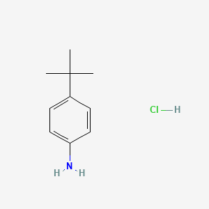 molecular formula C10H16ClN B8425451 4-t-Butylaniline hydrochloride CAS No. 36637-47-5