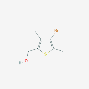 4-Bromo-3,5-dimethyl-2-hydroxymethylthiophene