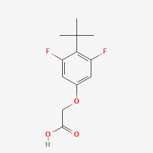 (4-tert-Butyl-3,5-difluorophenoxy)acetic acid