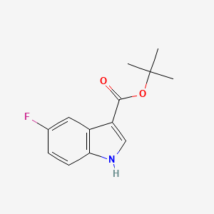 tert-butyl 5-fluoro-1H-indole-3-carboxylate