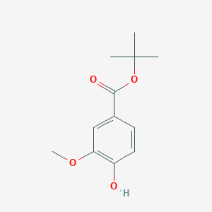 3-Methoxy-4-hydroxybenzoic acid tert-butyl ester