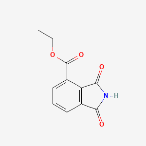 molecular formula C11H9NO4 B8425599 Carbethoxyphthalimide 