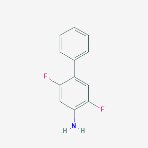 molecular formula C12H9F2N B8425606 4-Amino-2,5-difluorobiphenyl 