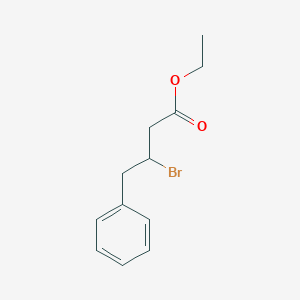 Ethyl 3-bromo-4-phenylbutyrate
