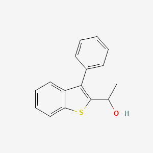 1-(3-Phenylbenzo[b]thiophen-2-yl)ethanol