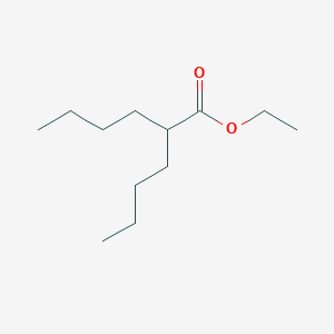 molecular formula C12H24O2 B8425754 Ethyl 2-butylhexanoate 