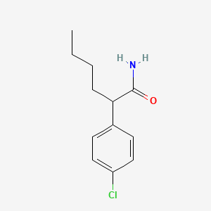 p-Chlorophenyl hexanamide