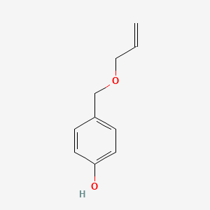 molecular formula C10H12O2 B8425937 p-Allyloxymethyl-phenol 