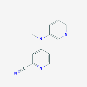 4-(Methyl(pyridin-3-yl)amino)picolinonitrile